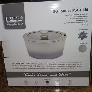 Cuisine & Co. New In Box.  Cook, Store And Serve Pot